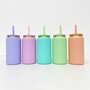 Custom LogoMixed Colors Gold Plated Powder Coated <b>Metal</b> Stainless Steel Double Walled 16oz Beer Can for Laser Engrave - Product Image 4