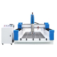Routeur CNC automatique pour la gravure de pierres lourdes, machine de découpe de granit naturel avec tête laser et moteur