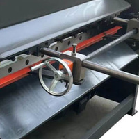 Vollautomatische Hochpräzisions-Hydraulische Elektrische Schermaschine 1,2*2500mm für Metallblechzuschnitt