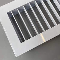 Grille d'aération de porte en aluminium pour armoire de salle de bain Grille d'aération de porte en métal