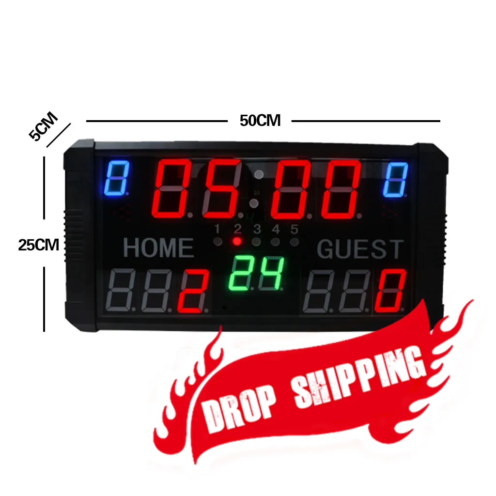 24 Seconden Elektronisch Scorebord Draadloze Afstandsbediening Ganxin Shot Klok 24 Sec In Basketbal Scorebord Te Koop