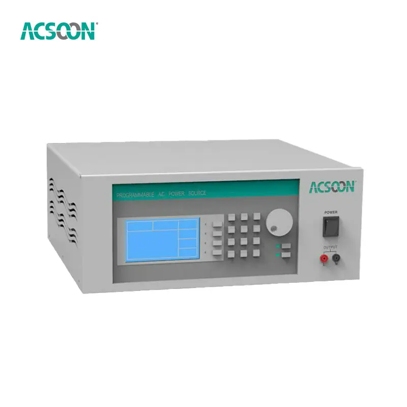 Convertisseur de fréquence de source d'alimentation ACS60 2kVA 3 phases AC portable programmable