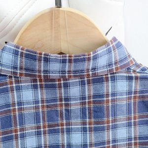 Di Alta Qualità di modo Dei Vestiti Per I <span class=keywords><strong>Bambini</strong></span> <span class=keywords><strong>Bambini</strong></span> Abiti <span class=keywords><strong>Plaid</strong></span> Set 2-piece Set Per Il Ragazzo Che Indossa - Product Image 3