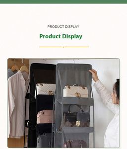 Factory Price Hanging Wardrobe Storage <b>Bag</b> with Dust-proof Fabric - Product Image 2