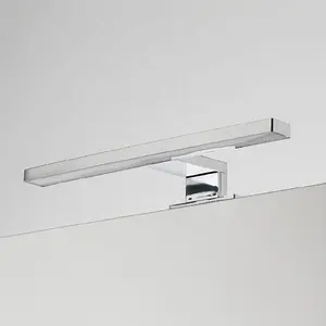 Lampu Cermin Rias Led Modern 300Mm 5W, Lampu Kamar Mandi Cermin Rias Modern Tidak Terisolasi Krom IP44