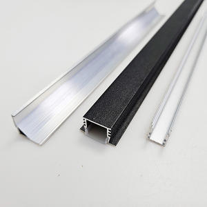 Produttore 6063 6061 T5 T6 argento nero anodizzato canale Led personalizzato alluminio estruso profilo in alluminio - Product Image 3