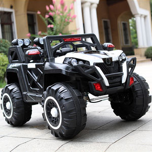 Coche eléctrico para montar de <span class=keywords><strong>2</strong></span> a 4 años Juguete de metal de 4 ruedas con control remoto con música y dos puertas - Product Image 6