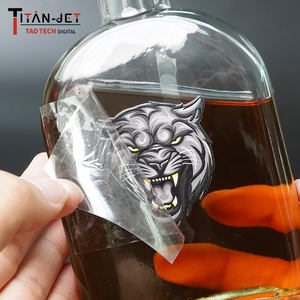 Tem nhãn decal in 3D cao cấp chống nước, in logo tùy chỉnh, chuyển nhiệt <span class=keywords><strong>UV</strong></span>, chất liệu vinyl, dùng cho đóng gói - Product Image 5