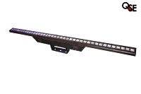 Barre de projecteurs LED QSE Lighting 36*3W à matrice de faisceaux RGBW 3-en-1 avec mappage de pixels, éclairage de scène professionnel DMX512 pour fêtes et spectacles