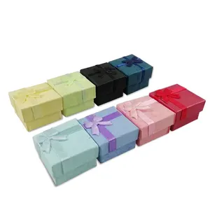 Jewellery packaging Assorted Jewelry Gifts Boxes for Jewelry Display 443cm Assorted Colors Ring Box Small Gift Boxes