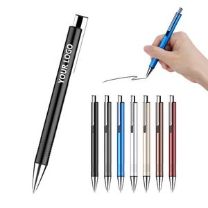 Custom Metal Aluminum Writing Ball Wholesale Personalized Advertising Ballpoint <b>Pen</b> With Logo - Product Image 1