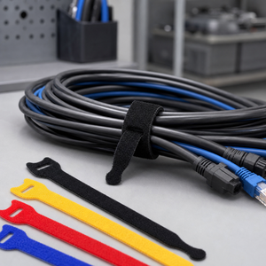 Cinta Autoadhesiva Ecológica Resistente al Calor de 12 mm, de Poliéster/Nailon, Colorida, Longitud Personalizable, Autoblocante, Directo de Fábrica - Product Image 3