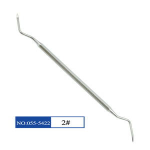 ช้อนขูดฟันสแตนเลสแบบสองหัว สำหรับดูแลช่องปาก - Product Image 4