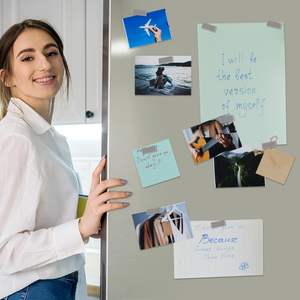 חזק neodymium n35 מגנטים מלבניים 25 x4 x3 מ "מ עבור לוח לבן & ארונות מטבח משרדי-מגנט נדיר גיליון תעשייתי - Product Image 6