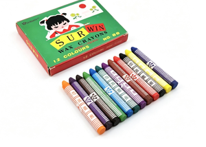 Hot Selling in Nigeria Surwin Eco-Friendly Plastic Crayons for Creative Kids' Safe Non-Toxic Art Adventures School & <b>Office</b> Use - Product Image 6