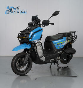 Scooter à essence 150cc homologué EPA, tout-terrain, style réservoir, cyclomoteur homologué pour la route avec porte-bagages arrière - Product Image 5