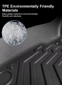 เสื่อปูพื้นรถยนต์สีดำแบบไม่ลื่นไถลเสื่อ3D พรมสำหรับรถยนต์ฟอร์ดขนส่ง150/<span class=keywords><strong>250</strong></span> 2022-2024 - Product Image 6