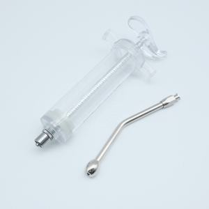 プラスチックスチール家畜注射器動物給餌薬ドレンチングガンキット家禽ドレンチャーノズルPC TPX獣医注射器 - Product Image 6