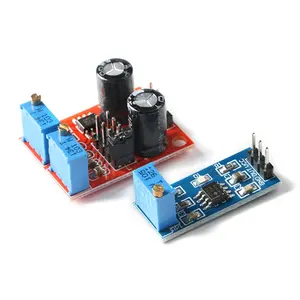 Generator sinyal NE555, modul dapat disesuaikan gelombang persegi, Generator sinyal 5 V-12 V untuk Arduino DIY