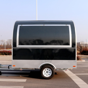 Spedizione Gratuita Rimorchio Alimentare Mobile Rotondo a Basso Costo Produttore OEM <span class=keywords><strong>Food</strong></span> <span class=keywords><strong>Truck</strong></span> per Catering - Product Image 2