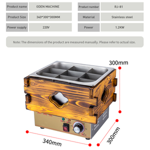 Oden-máquina de cocina comercial, tienda de conveniencia, Nine Grid, equipo de aperitivos eléctricos de mesa - Product Image 5