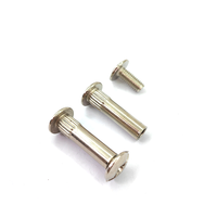 Vis de connexion pour meubles en zinc plaqué standard fabriquées en Chine M4 M8