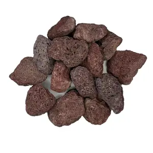 3-6MM Pedra vulcânica natural pedra vulcânica pedra lava para venda