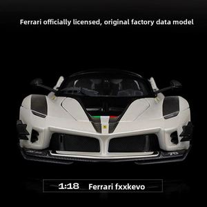 <span class=keywords><strong>Burago</strong></span> Vs Maisto Modèle de <span class=keywords><strong>voiture</strong></span> de course EVO à l'échelle 1/8 en métal moulé sous pression, réplique décorative, jouet en gros pour garçons - Product Image 3
