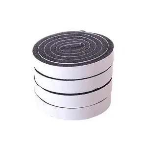 High Density Foam Tape Neoprene Rubber Adhesive Weatherstrip Door Window Insulation Seal Weather Stripping