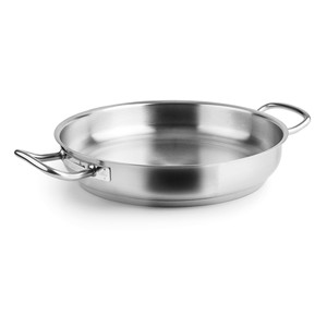 Padella Chef Classic senza coperchio da 12 pollici in acciaio inossidabile per cucinare sul fornello - Product Image 1