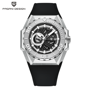 <span class=keywords><strong>PAGANI</strong></span> DESIGN YS007 Superior de alta calidad Nuevo diseño Nuevo producto <span class=keywords><strong>Precio</strong></span> de fábrica Reloj de cuarzo para hombre de estilo moderno con correa de silicona - Product Image 1