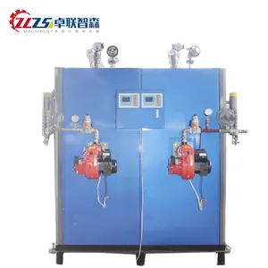 Thanh Đảo zlzsen nồi hơi nhỏ 0.5ton 1ton gỗ bắn PELLET Máy phát điện hơi nước cho hệ thống sưởi ấm trung tâm