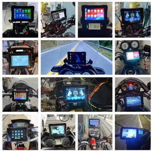 Hicbest จอแสดงผล GPS สำหรับมอเตอร์ไซค์อัจฉริยะ ขนาด <span class=keywords><strong>5</strong></span> นิ้ว กันน้ำ รองรับ Apple CarPlay และ Android Auto แบบไร้สาย - Product Image 6