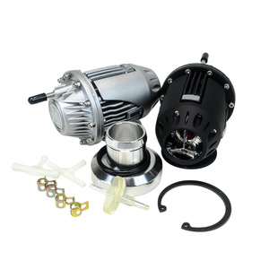 Vanne de décharge de turbocompresseur Poyracing SQV4 externe en aluminium argent/noir pour mise à niveau et rétrofit - Product Image 5