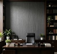 Revêtement mural en vinyle moderne, imperméable et antistatique, à texture neutre, pour la décoration de la chambre à coucher, du salon et des hôtels