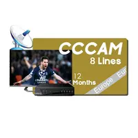 Cccam server für europa 8 zeilen für satelliten fernsehen empfänger cccam konto Portugal Spanien