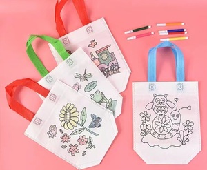 พรรคที่นํากลับมาใช้ใหม่ได้โปรดปรานนํามาใช้ใหม่โดยชุดหมายเลข DIY ศิลปะหัตถกรรมระบาย<span class=keywords><strong>สี</strong></span>ถุงไม่ทอ<span class=keywords><strong>กระเป๋า</strong></span>ช้อปปิ้ง - Product Image 2
