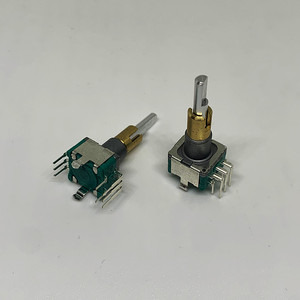 EC11EBB24C03 <span class=keywords><strong>Encoder</strong></span> a doppio albero con interruttore a pulsante 8pin 30 posizione 15 impugnatura a impulsi 25mm - Product Image 4