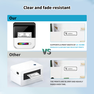 Mini-<span class=keywords><strong>imprimante</strong></span> portable sans fil de <span class=keywords><strong>bureau</strong></span> pour étiquettes autocollantes de dessins animés U1 - Product Image 5