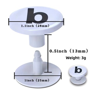 Olian Custom Bogg Bag Strap Buttons Rivets de remplacement Rivets de réparation de sac de piscine en <span class=keywords><strong>caoutchouc</strong></span> pour les sangles de sac <span class=keywords><strong>fourre</strong></span>-tout de plage Standard et XL - Product Image 3