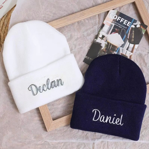 Bán Buôn Chất Lượng Cao Hàng Ngày Mũ Ấm Acrylic Mũ Mùa Đông Ngoài Trời Trượt Tuyết Beanie Unisex Cho Nam Giới Mùa Đông Dệt Kim Mũ - Product Image 1