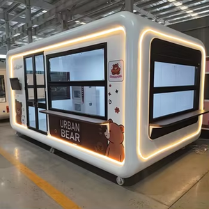 Camión de Comida Personalizado de Fábrica con Parrilla, Freidora y Congelador para Servicio de Comida Rápida como Shawarma, Kebab y Hamburguesas - Product Image 1