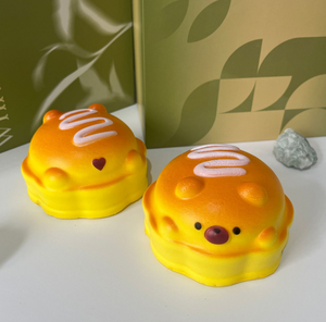 Venta Directa de Fábrica al por Mayor: Juguete de Peluche TPR con Forma de Pan, Regalo Único, Juguete de Compresión de Rebote Lento, Pan de Hámster para Apretar - Product Image 2