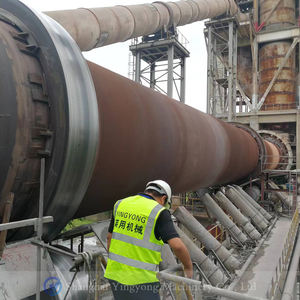 Zement-Drehrohrofen mit fünfstufigem Vorwärmer und Vor verkleidung für die Produktions linie 2500-10000 TPD - Product Image 1