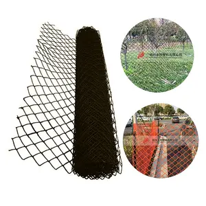 4X50FT PE diamond mesh plastic fencing roll for garden temporary fencing and construction site