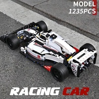 Moule King 13117 technique Super voiture modèle blocs briques formule F1 voiture course sport voiture blocs de construction