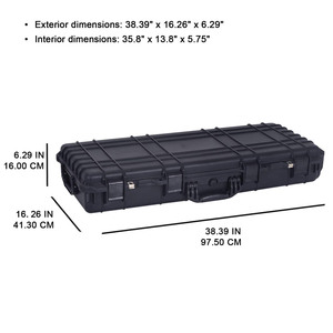 Échantillon gratuit Nouvelle conception Conteneur de survie étanche et antichoc personnalisé Boîte de rangement de transport étanche et antichoc - Product Image 4