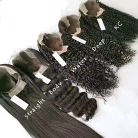 Peluca de Cabello Humano Rizado Birmano Natural 13*6 con Frente de Encaje de Alta Densidad, Encaje HD Transparente para Mujeres Negras
