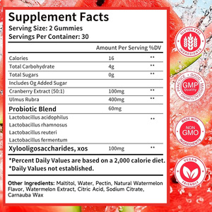 Gomitas Probióticas de Marca Privada OEM para Mujeres, Cuidado Digestivo Diario, Apoyo a la Salud Intestinal, Fábrica Certificada GMP, Venta al Por Mayor - Product Image 4