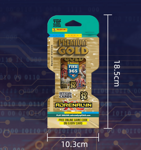<span class=keywords><strong>Pack</strong></span> de cartes FI-FA 365 Adrenalyn XL 2026 Premium Gold Special Edition par Panini - Cartes à collectionner dorées avec code en ligne - Product Image 5